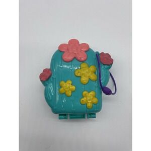 Polly Pocket 2-In-1 Cactus Travel Playset only - Horses Stalls No Dolls